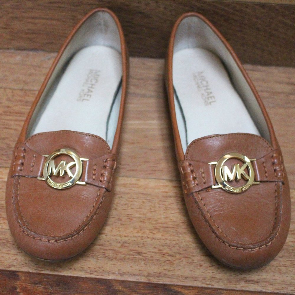 Michael Kors leather loafers
